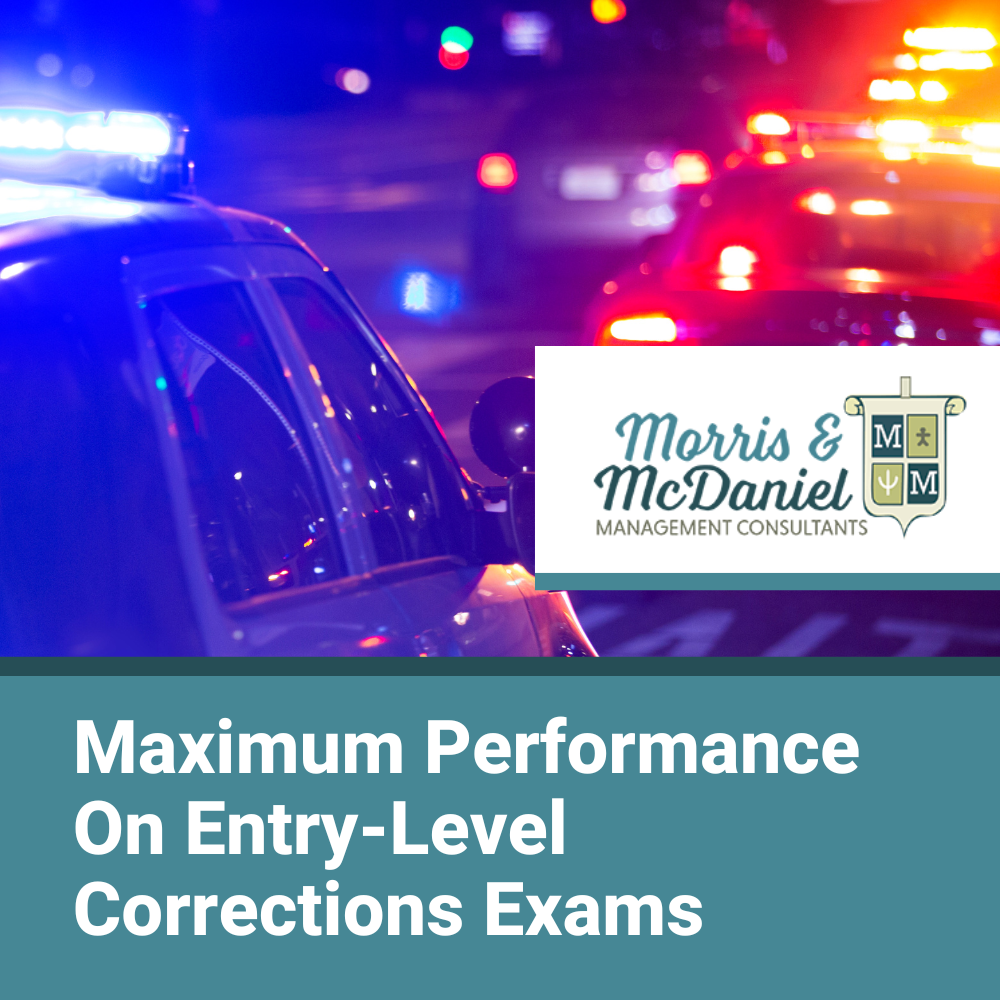 Maximum Performance On Entry-Level Corrections Exams